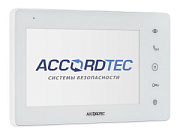 AT-VD720W WH Монитор домофона ACCORDTEC, AHD, сенсорные кнопки